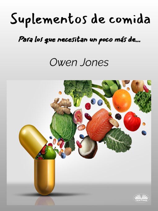 Title details for Suplementos De Comida by Owen Jones - Wait list